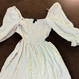 New Look White Off-Shoulder Dress